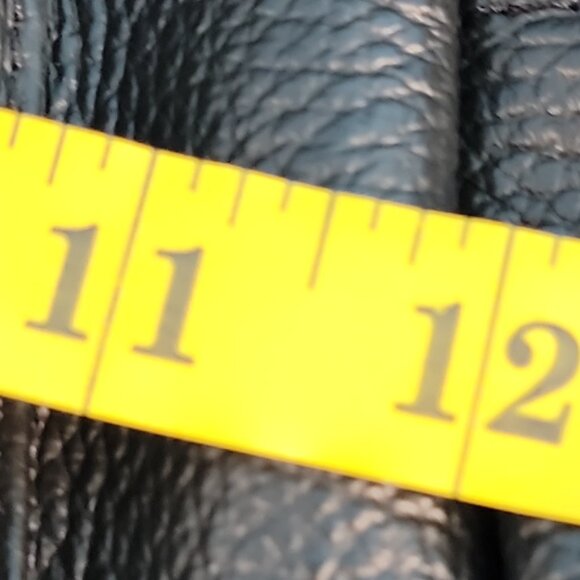 American Eagle Genuine Leather Backpack – Made in Italy – Black – Excellent - Picture 10 of 11